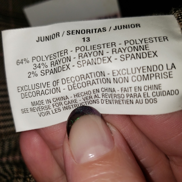 l.e.i. Luxe Drop Waist Pleated Mini Skirt - Picture 8 of 8